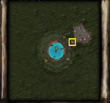 Fishing Hole map location marker