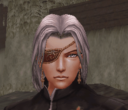 Character wearing the Eye Patch of Ancient Fantasy
