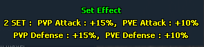 Count Deco Set 2-piece set effect