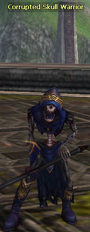 Corrupted Skull Warrior monster in Ashkeena Dungeon