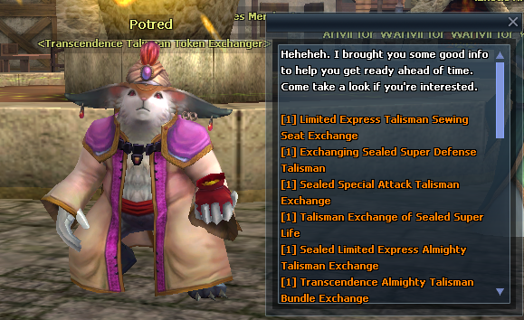 Transcendence Talisman Token Farming in Rohan